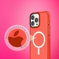 thumbnail image 5 of SteepLab Barrier MS Case for iPhone 15 Pro Max - Compatible with MagSafe - Impact Absorbing Case with Strong Magnets - 360 Protection and Raised Bezel (Electric Red Strawberry), 5 of 5