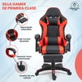 thumbnail image 2 of Silla Gamer/escritorio Ergonómica Reclinable Negro-rojo, 2 of 6