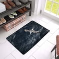 thumbnail image 3 of MKHERT Funny Seagull Bird Flying Above Ocean Water Doormat Rug Home Decor Floor Mat Bath Mat 23.6x15.7 inch, 3 of 3