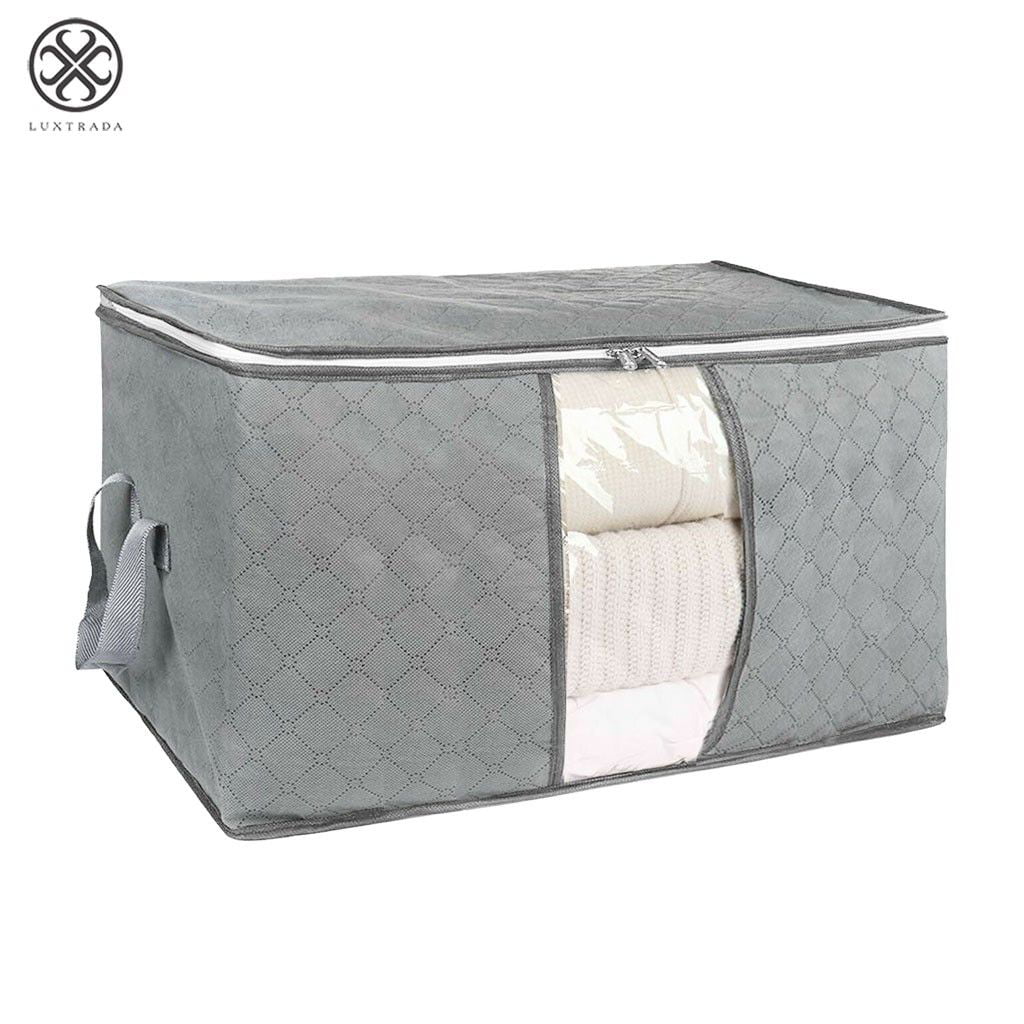 Clothes Quilt Blanket Storage Bag Box Organizer Large Non-woven Space Saver Hot 