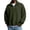 Army Green, variant on Men's Quarter Zip Sweater Pullover Long Sleeve Casual Knit Sweatshirt Tops