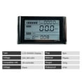 thumbnail image 6 of 24/36/48V 26A/750W Sine Wave Controller+ Sw900 Display For Ebike Electric Scooter Outdoor Cycling Accessories 9Mos 124X62X38Mm Fangkenuo, 6 of 9