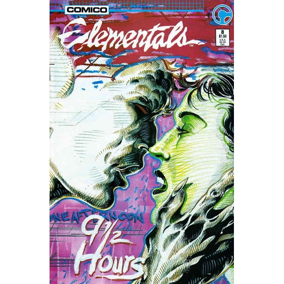 Elementals (Vol. 1) #8 VF ; COMICO Comic Book