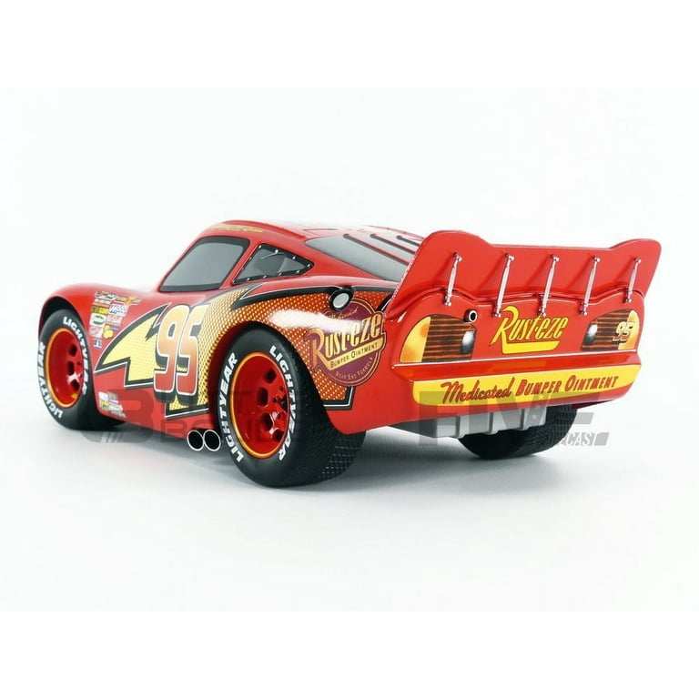 ★ Plush Welded Car Cars Flash McQueen Disney Pixar Nicotoy Length 20cm