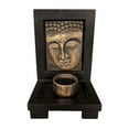 thumbnail image 2 of 1Pcs Buddha Face Candebro ffice Home Yoga Club Bronce Zulema candelero estatua, 2 of 8