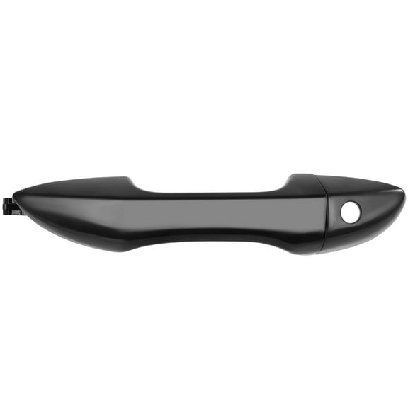 cciyu Exterior Door Handle - Front Driver Left Smooth Black (1pc) Compatible with 2014-2019 For Toyota For Corolla Replaces OE 69212-02902, 69218-02904 | Durable & Easy Installation