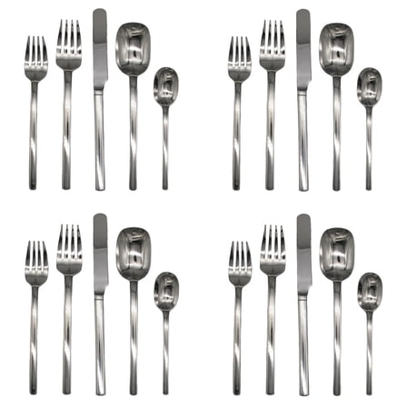 Mikasa Zena 18/8 Stainless Steel 20pc. Flatware Set (Service for Four)