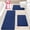 Denim Blue, variant on HAKUNA Upgrade Extra Large Teal Blue Bathroom Rug Set 3 Pieces Ultra Soft, Thick Absorbent Bath Mats, Non Slip Chenille Toilet Mat for Bathroom, Bedroom, Kitchen