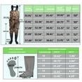 Fishing Chest Waders, Waterproof Nylon PVC Hunting Bootfoot Shoes for