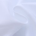 thumbnail image 2 of unbranded Waterproof White Bath Curtain Polyester Fabric with Built in Rings for Bathroom, 2 of 7