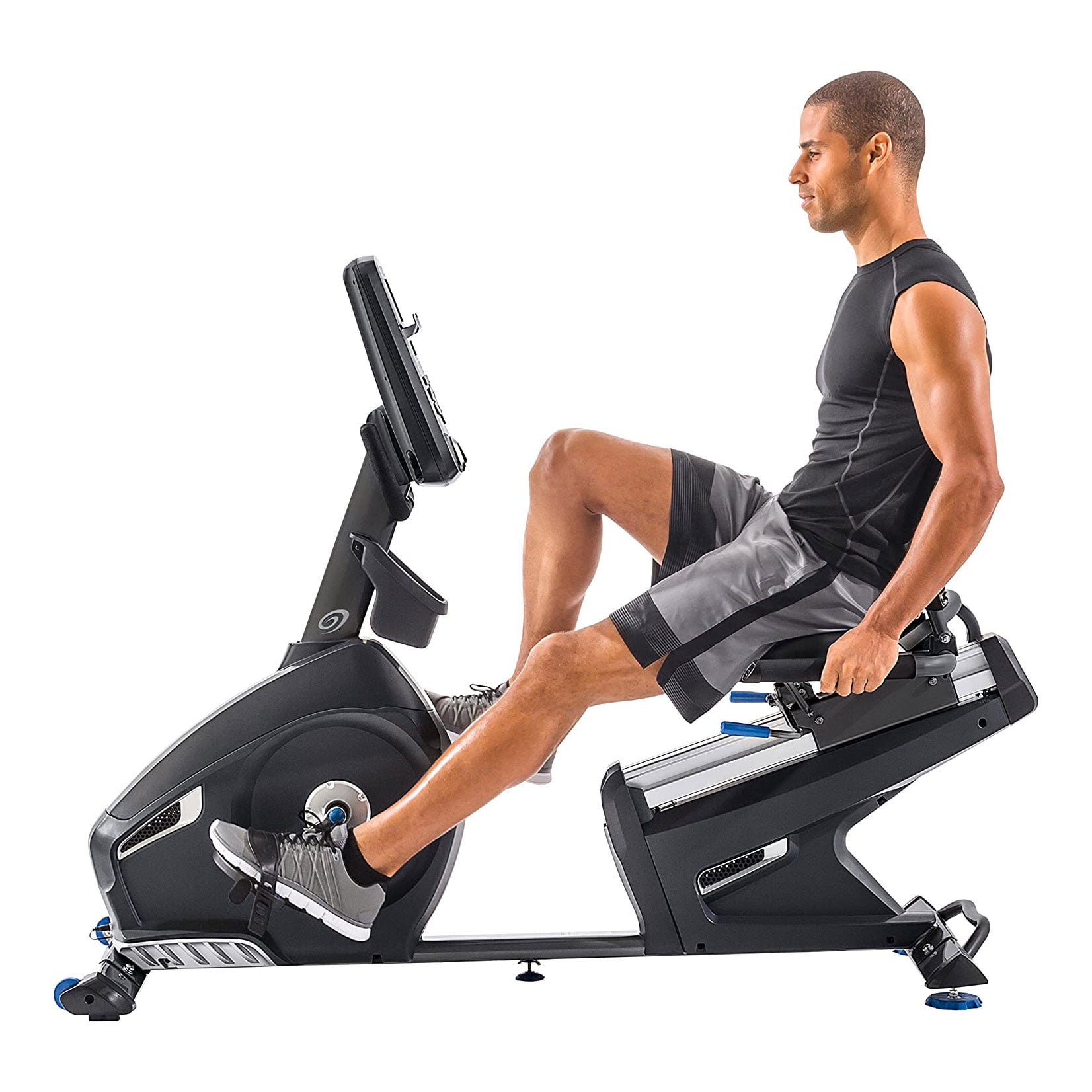 Nautilus R618 Recumbent Stationary Home Gym Cardio Cycling Workout Exercise Bike Walmart