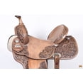thumbnail image 2 of 15 In HILASON Western Horse Ranch Roping Saddle Riding Brown, 2 of 7