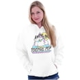 thumbnail image 4 of Tootsie Pop Mr Owl Summer Vacation Unisex Plus Fleece Graphic Hoodie Brisco Brands 4X, 4 of 6