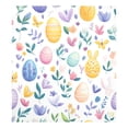 thumbnail image 6 of Yayeee Magnetic Dishwasher Cover for The Front Decoration Home Kitchen Machine Sticker Protector, Purple Easter Eggs, 6 of 6