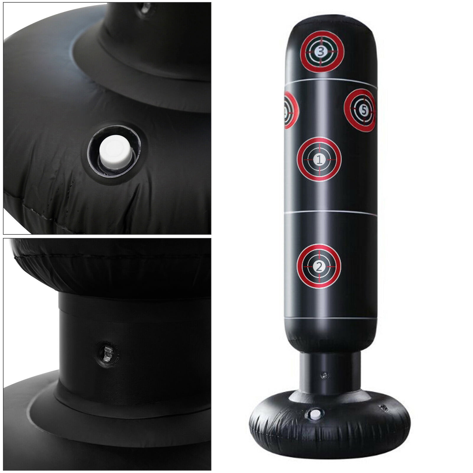 Free Standing Punching Bag, TWSOUL Heavy Duty Target Stand Punch Bags/Excellent Dummy For Boxing/Kick Boxing/Mixed Martial Arts/MMA Training Equipment