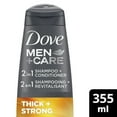 thumbnail image 1 of Dove Men+Care Thick & Strong Fortifying 2-in-1 Shampoo, 1 of 8