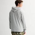 thumbnail image 2 of Disney's Mickey Mouse Mickey Varsity Men's Graphic Hoodie Color: Heather Gray Size: S, 2 of 3