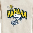 thumbnail image 3 of Peanuts - Ha Ha Graffiti - Toddler And Youth Crewneck Fleece Sweatshirt, 3 of 6