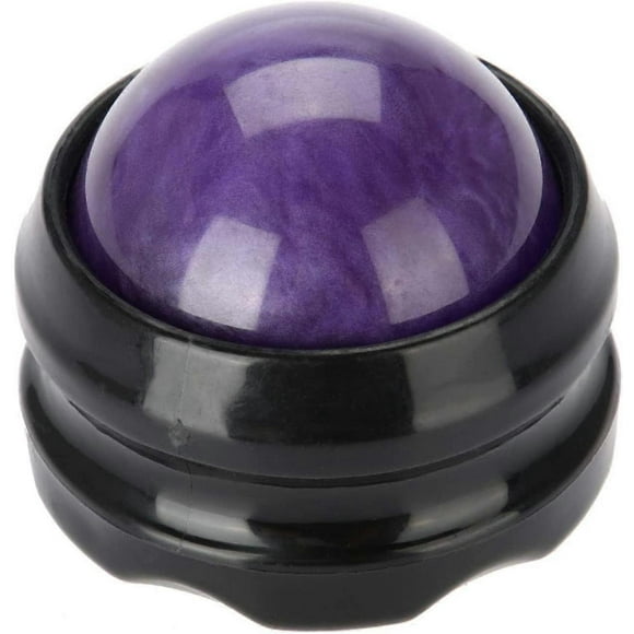 Massage Ball Stress Release Ball Ice Therapy Muscle Roller for Body Muscle Tension Pain Relief (Purple)