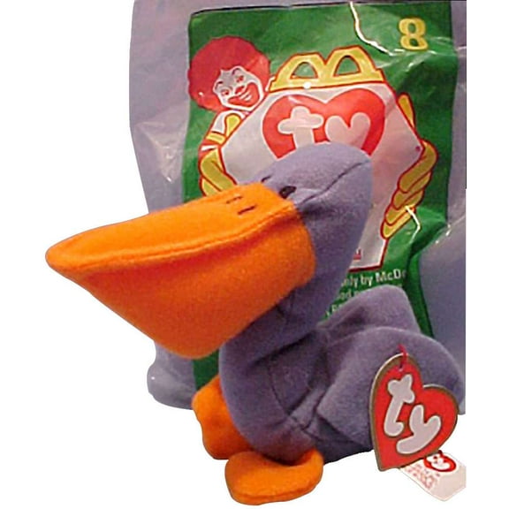 Beanie Babies McDonalds Scoop the Pelican Beanie Baby Plush
