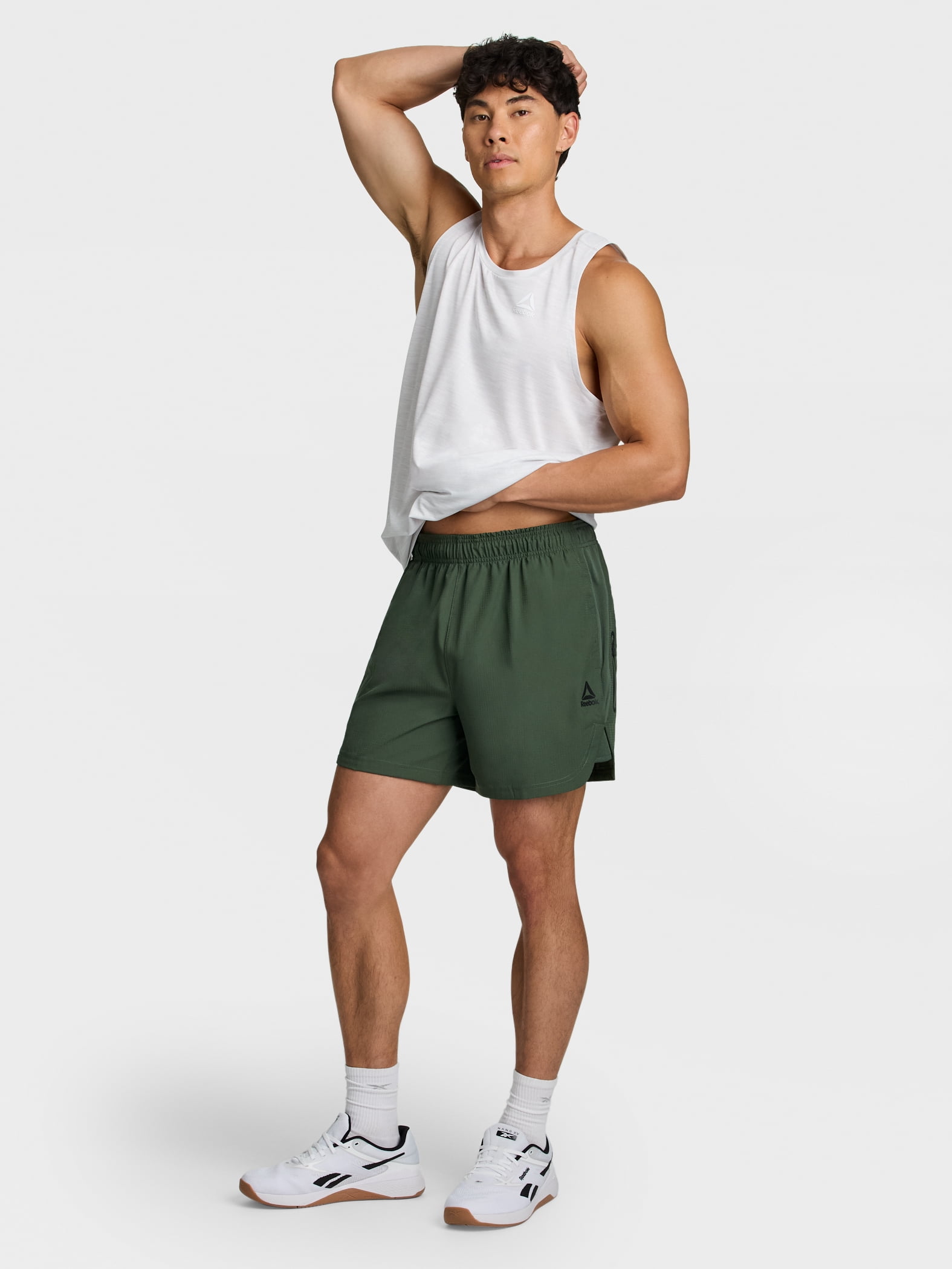 Reebok Men's and Big Men's Woven Shorts, 5" & 7" Inseams, Sizes XS-5XL