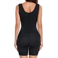 thumbnail image 6 of QSAWXQZ Women's Waist Trainer Vest Shapewear Zipper Front Tummy Control Butt Lifting Fajas with Wide Straps for Postpartum Recovery XL, 6 of 9