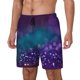 thumbnail image 1 of Fotbe Purple and Green Glitter Traje de Baño para Hombre – Shorts de Natación de Secado Rápido con Forro y Bolsillos-X-Large, 1 of 6