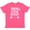 Retro Heather Pink, variant on Mom's Gym Buddy Fitness Workout Youth T-Shirt