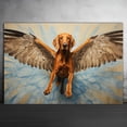 thumbnail image 2 of Redbone Coonhound Gift - Unique Pet Memorial Gifts Memorial Sayings For Loss Of Painting Pet Portraits Pet Personalized Canvas Wall Art, Wall Art Decor, Memorial Dog Gifts, 2 of 4