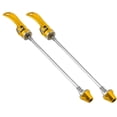 thumbnail image 2 of Quick Release Lever for Bicycle Use Made of Aluminum Alloy and Steel Golden Color Fits Most Bikes 1, 2 of 3