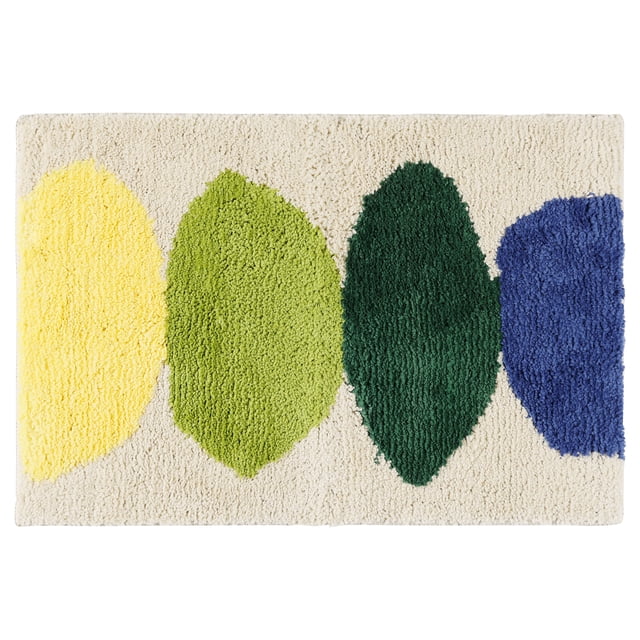 REGALWOVEN Alfombra de baño antideslizante extra suave y absorbente para el suelo del baño beige 20" x 32"