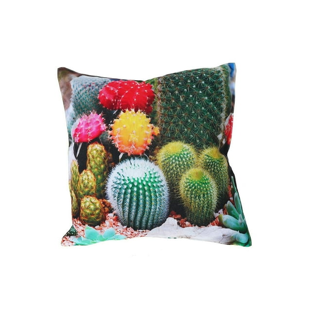 IH Casa Decor Outdoor Waterproof Cushion Cactus - Set of 2