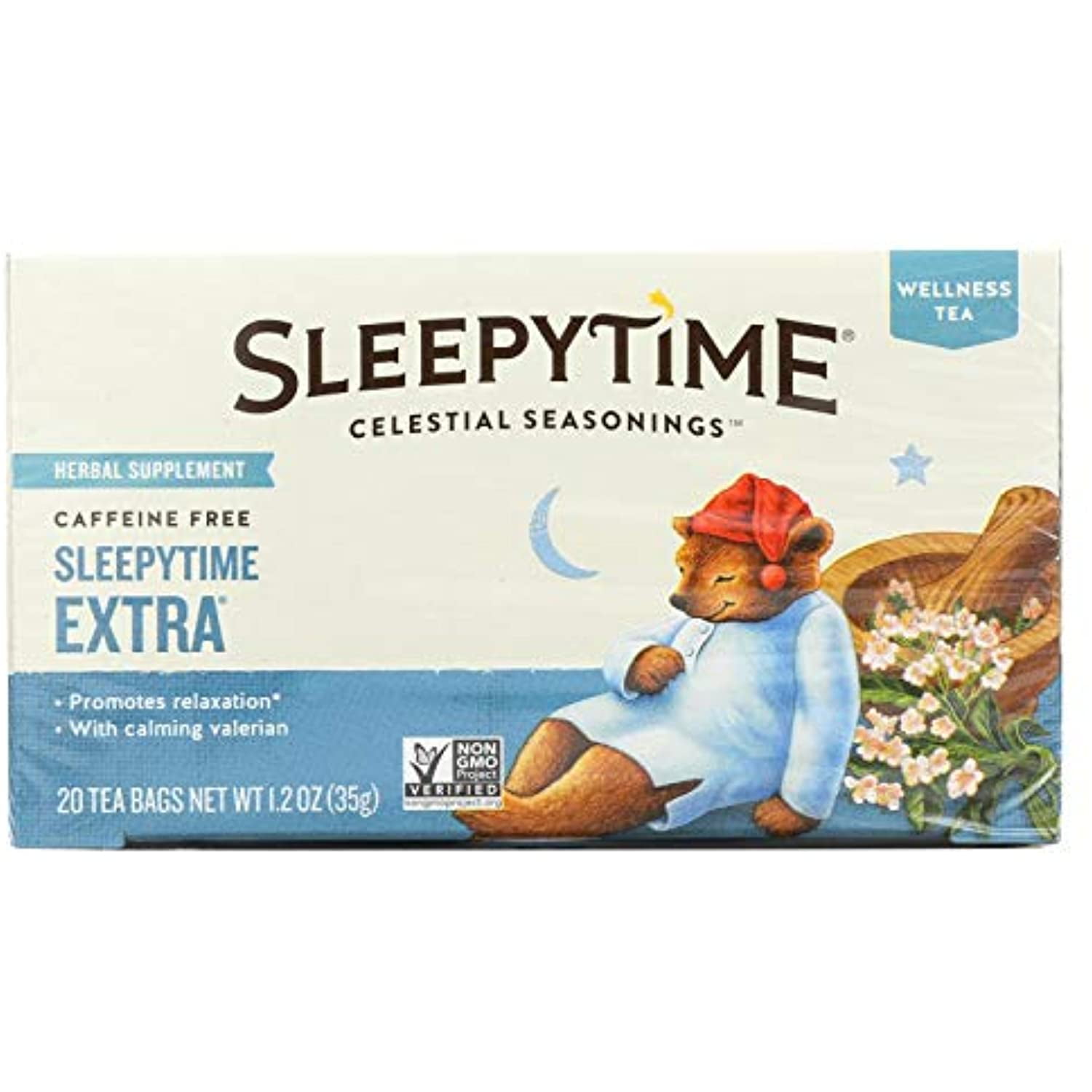 Celestial Seasonings Sleepytime Extra Tea Bags, 20 Ct, 2 Pk
