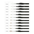 thumbnail image 7 of Riguas 11Pcs Paint Brush Soft Bristle Miniature Detail Art Brush Set for Beginners Amateurs Professionals Supply, 7 of 7