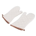 thumbnail image 1 of 1Pair Heat Resistant Gloves Microwave Oven Mitts Cooking Tools for Home Restaurant, 1 of 9
