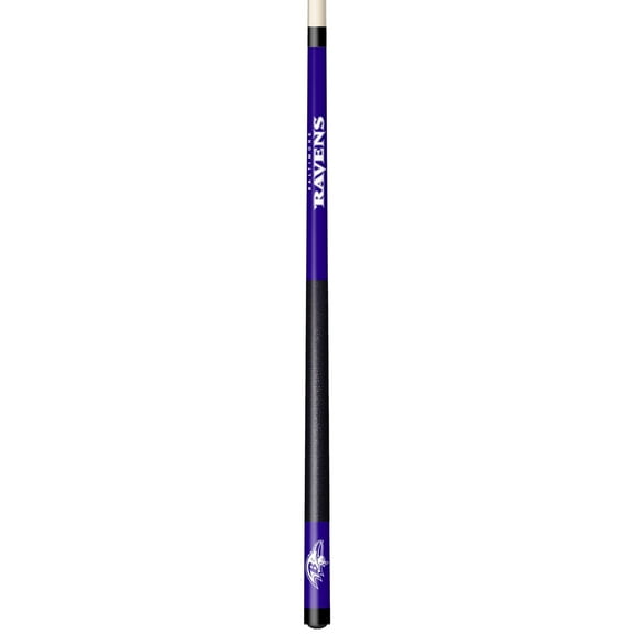 Imperial Baltimore Ravens Team Color Laser-Etched Cue Stick