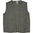thumbnail image 2 of Making Believe Boys Peasant Costume Vest - Black Tweed - Small 4-6 | Pilgrim Outfit, Renaissance Vest, Victorian, Pioneer, Farmer Costume, 19th, and 20th Century Clothing, Newsie, 2 of 3