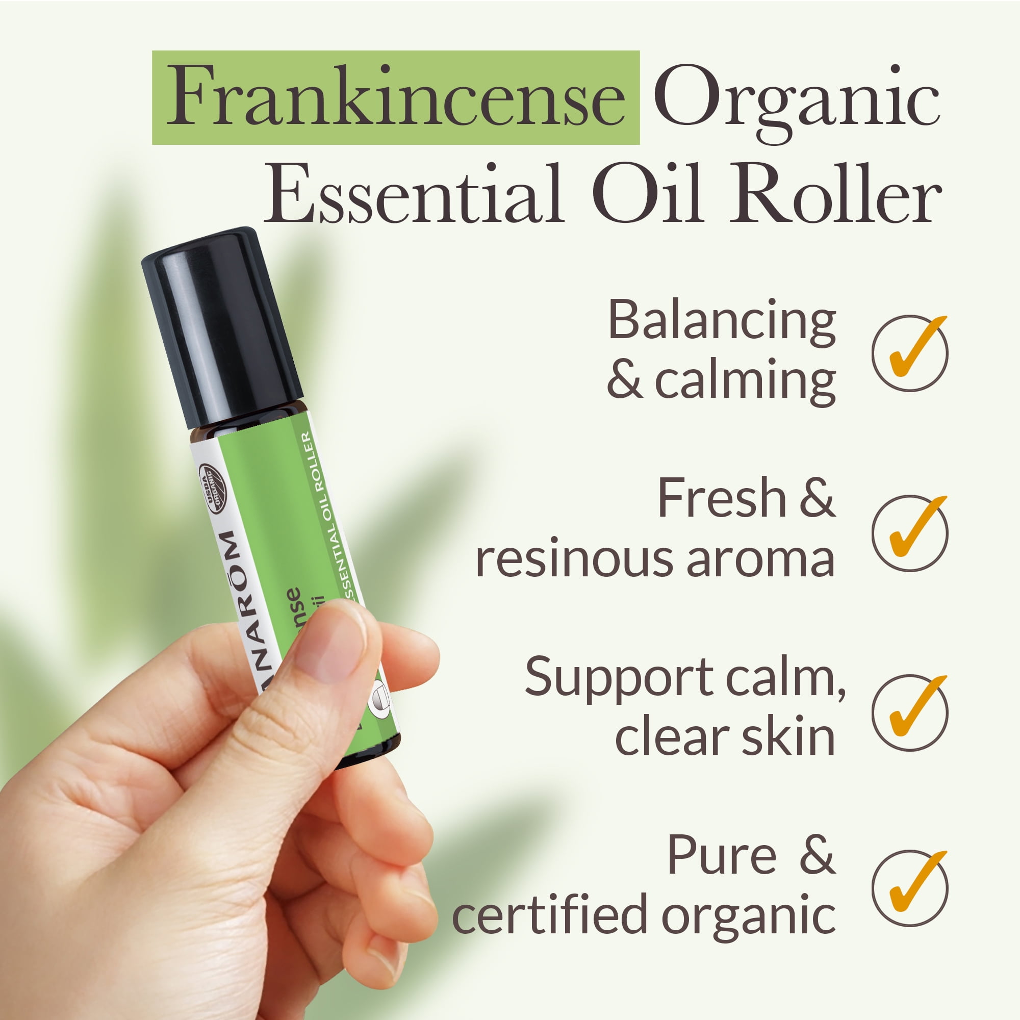 Pranarom Frankincense Essential Oil, 8 mL Rollerball