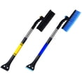 thumbnail image 2 of Ice Scraper Car Snow Brush Retractable Snow Removal Shovel with Foam Grip for Windshield Blue, 2 of 8