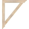 thumbnail image 3 of Ekena Millwork 3 1/2"W x 34"D x 40"H Traditional Traditional Smooth Bracket, Douglas Fir, 3 of 4