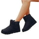 thumbnail image 5 of Botas de invierno para mujer, zapatos de nieve impermeables, botines casuales planos, zapatos de talla grande Wmkox8yii ghj1493, 5 of 9