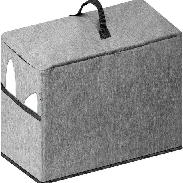 Cubierta antipolvo para máquina de hielo-Protector para máquina de cubitos de hielo-Protector contra el polvo, cubierta portátil con bolsa de almacenamiento, aparato impermeable