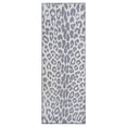 thumbnail image 5 of My Magic Carpet Machine Washable Miya Leopard Grey 2.5x7 Runner Rug - Non-Slip Indoor Rugs for Kitchen, Hallway, 5 of 5
