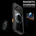 thumbnail image 2 of for iPhone Air Case Compatible with Magsafe, Waterproof with Built in Screen Protector, Heavy Duty Protective Cover Phone Case iPhone Air for Women/Men, Black, 2 of 18