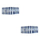 thumbnail image 3 of Minnieouse 24 piezas Uñas postizas Prensa en puntas de envoltura completa Estampado azul Plano 2Conjunto, 3 of 6