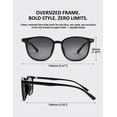 thumbnail image 6 of Women's Polarized Sunglasses – Lightweight 16.5g TR90 Frame, UV400 Protection Classic Fashion Shades for Driving Fishing Beach Outdoor, 6 Colors Available, 6 of 6