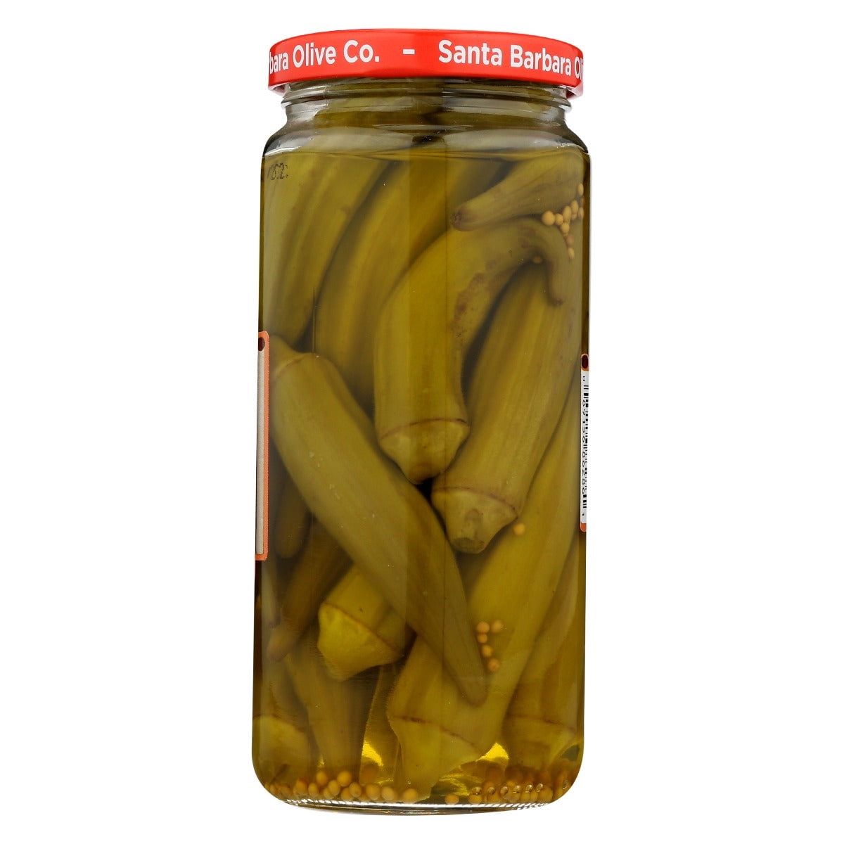 Santa Barbara: Pickled Okra, 16 Oz Pack Of 6