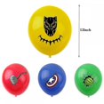 thumbnail image 2 of Globos de látex QUANZHOUTIANDI 12 pulgadas tema de superhéroe amarillo, 2 of 2