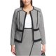 thumbnail image 2 of Chaqueta de Pata de Gallo Calvin Klein Mujer Negro 22W, 2 of 2