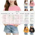 thumbnail image 3 of Cowsor Girls Sweatshirts Kids Cute Graphic Crewneck Pullover Tops Xmas Long Sleeve Holiday Shirts, 3 of 6